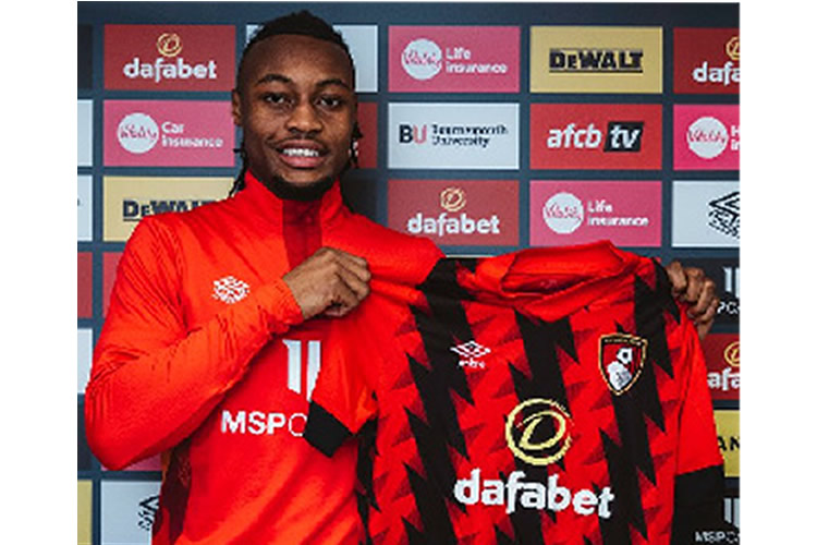 Bournemouth signal Ghana ahead Semenyo