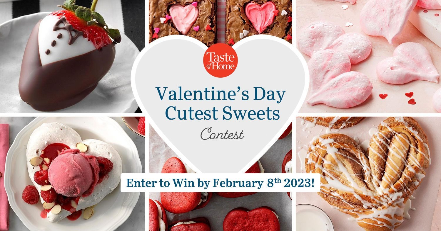 Asserting Our Valentine’s Day Cutest Sweets Contest