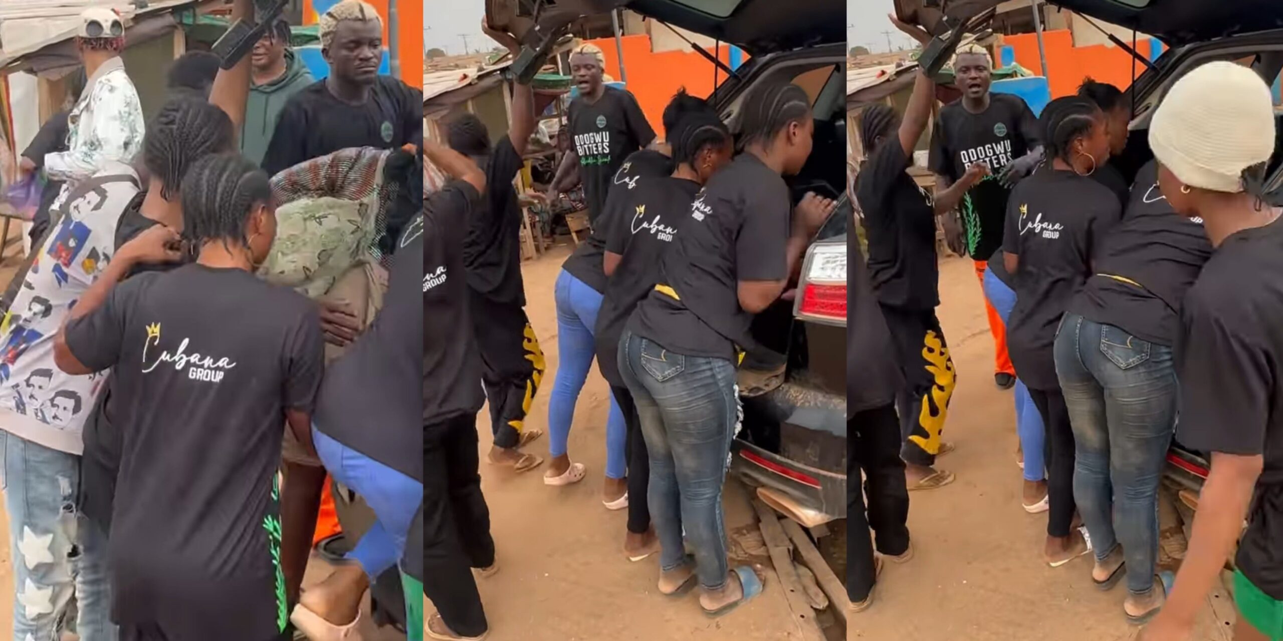 “A real king” Singer Transportable wins hearts as he reaches out to the much less privileged (Video)