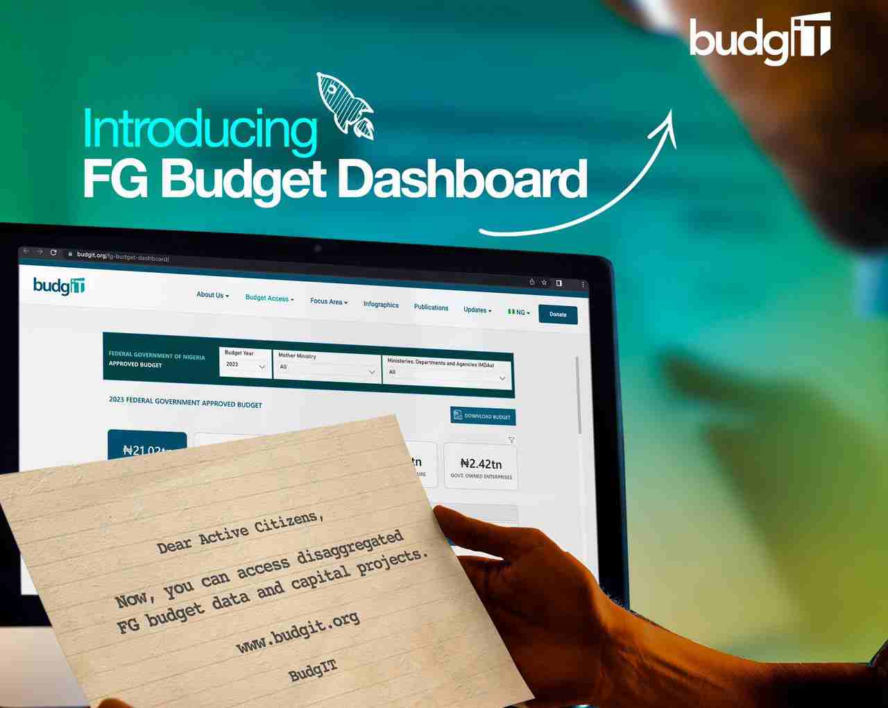 BudgIT unveils FG Funds Dashboard, offers residents entry to disaggregated funds knowledge