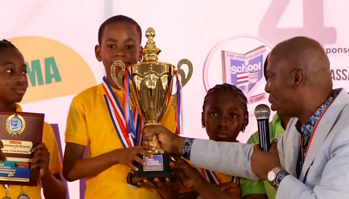 Bridge pupil emerges total winner in arithmetic competitors