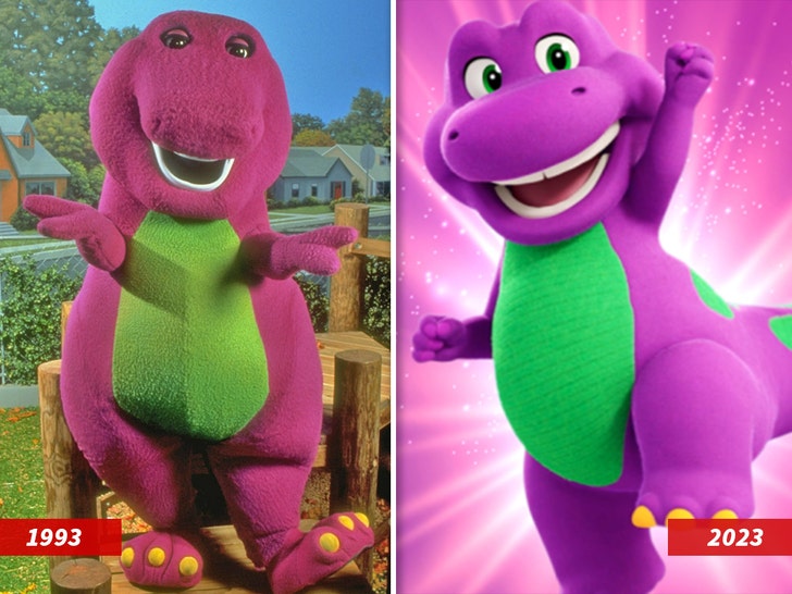 Barney the Dinosaur’s New Look Dragged by Social Media