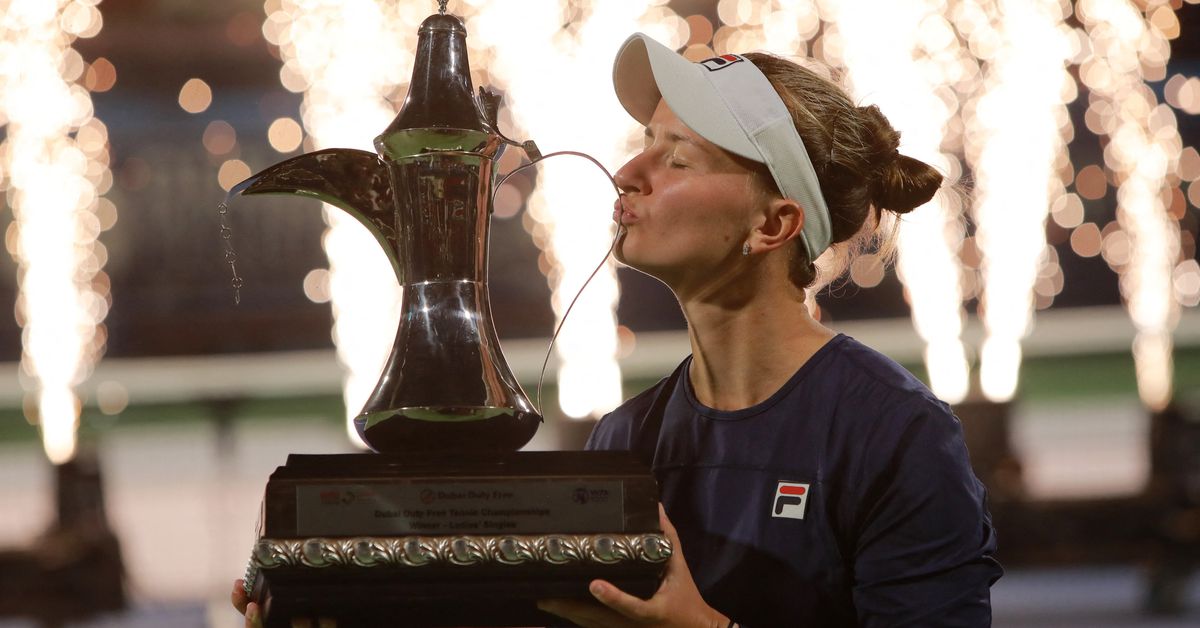 Krejcikova eyes return to singles big-league after Dubai win | Reuters