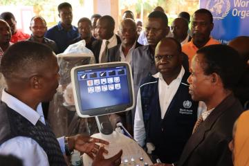 WHO offers ultrasound machines to Kigoma Area