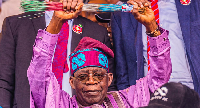 Inventory market reacted positively to my victory: Tinubu