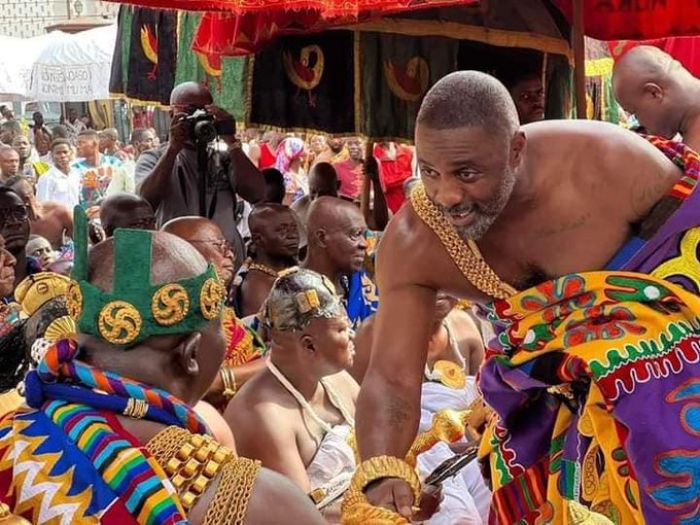 I Thought My Kente Fabric Will Fall Off And I’ll Be Left In Simply my Boxers – Idris Elba Recounts Assembly Asantehene Throughout Akwasidae