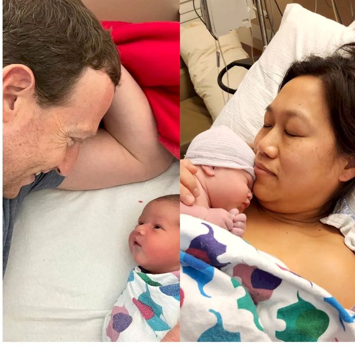 Mark Zuckerberg and Spouse Welcome Child No.3