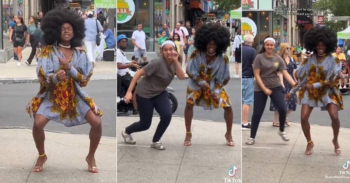 “She Caught the Virus”: Oyinbo Woman Joins Fairly Black Lady in Afro to Dance in Streets Overseas, Video Tendencies