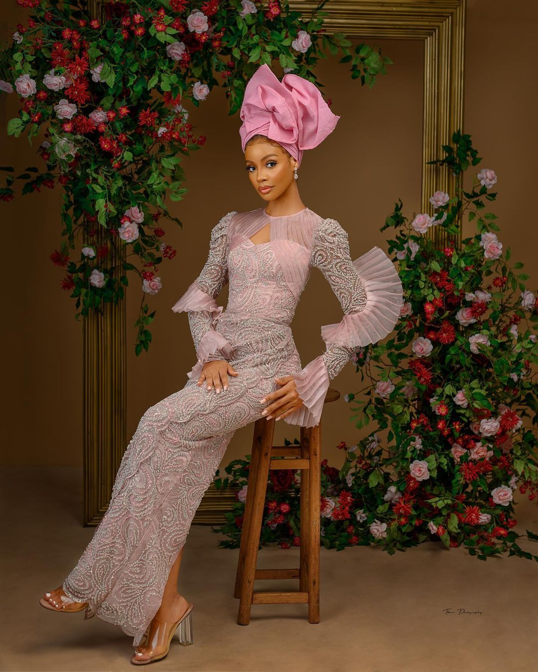 Look Fairly in Pink on Your Yoruba Trad With This Bridal Inspo!