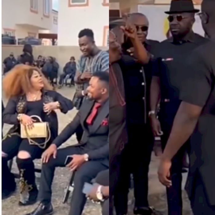 Drama As Regardless of Ignores Agradaa After Clashing With Her At A Funeral
