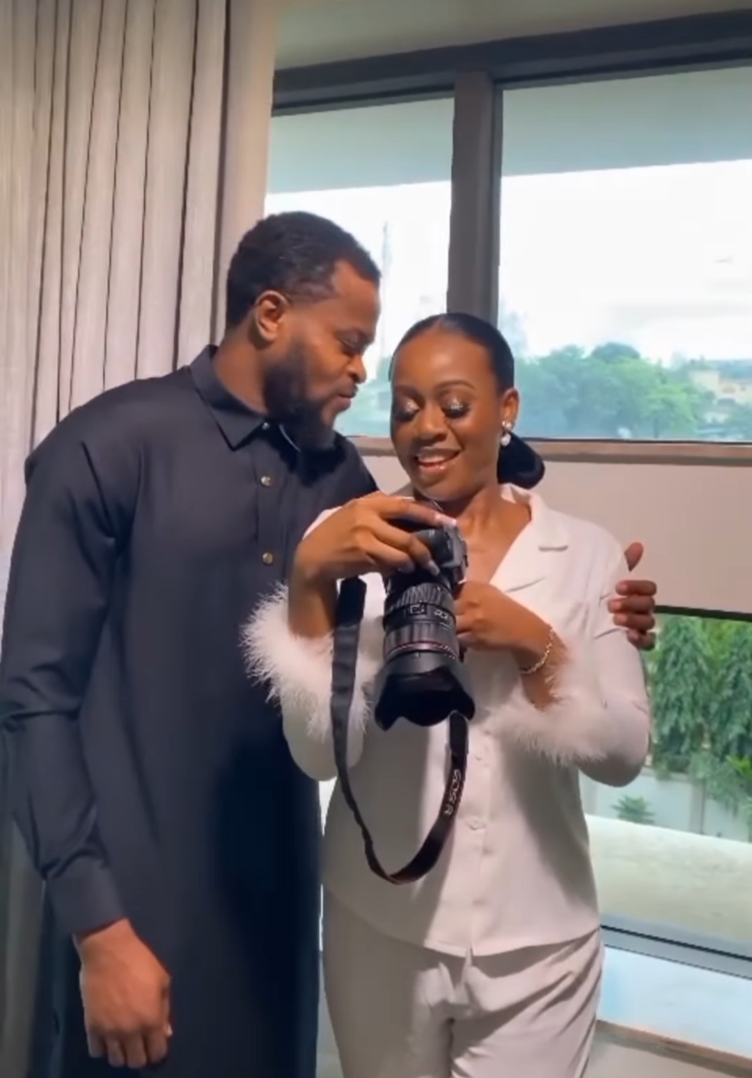 This Beautiful Bride Taking Images of Her Sweetheart Will Make Your Day!