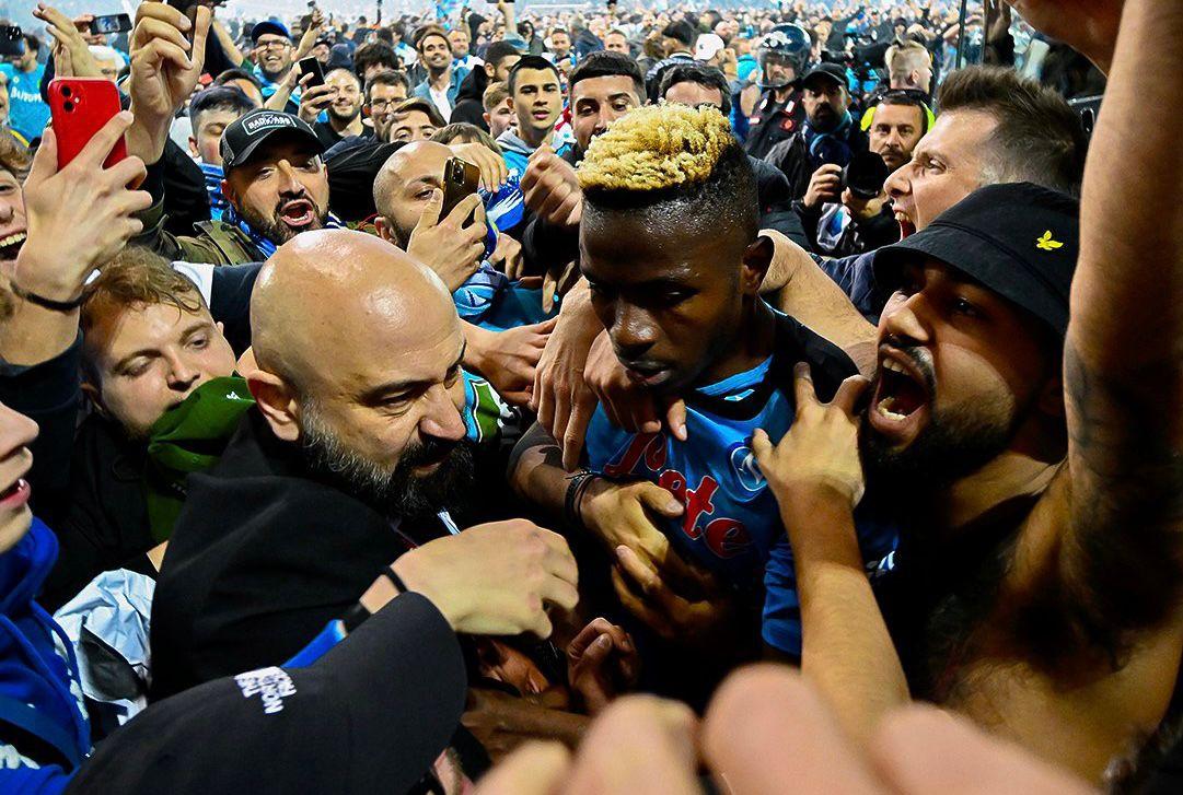 Osimhen’s objective fingers Napoli their third Italian Scudetto after 33 years