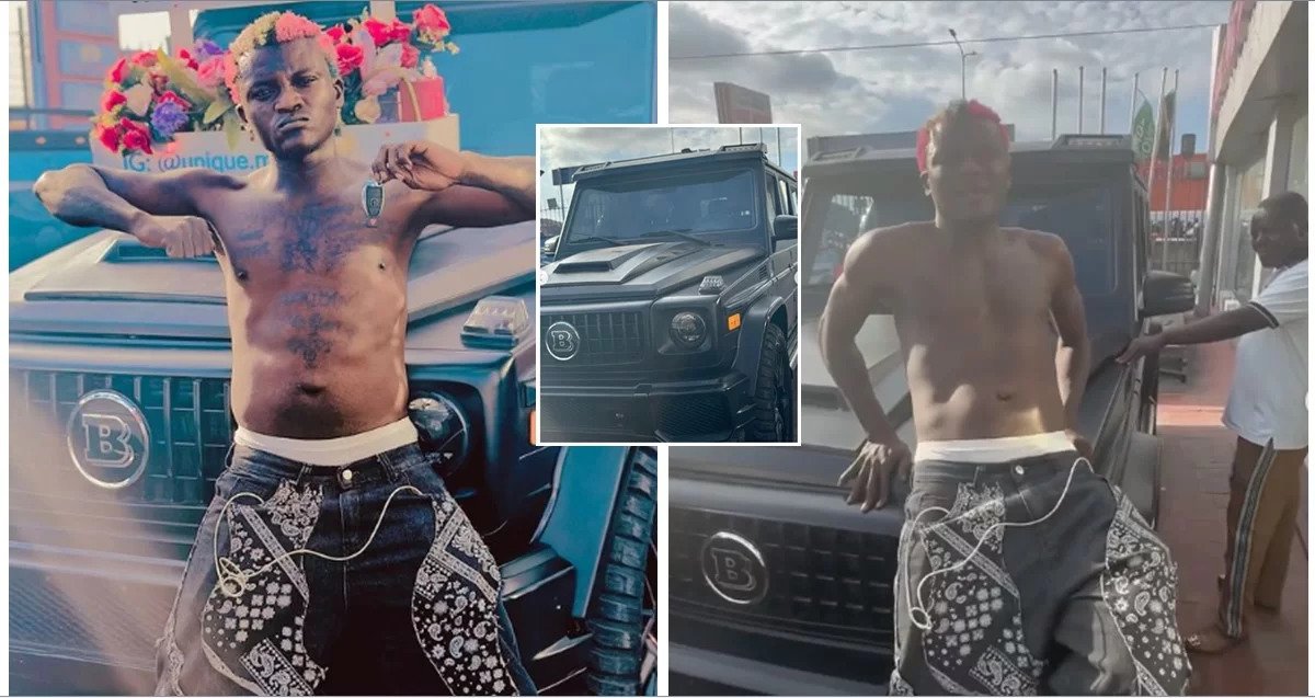 Moveable Buys N150m Brabus G-Wagon, Two Months After Buying Vary Rover [Video]