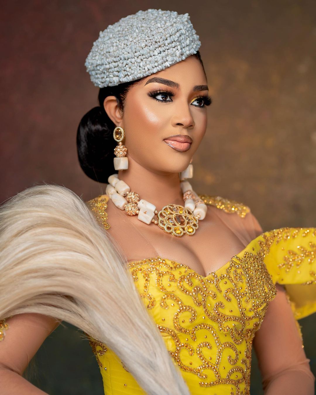 Personal The Present in Yellow With This Beautiful Igbo Bridal Inspo!
