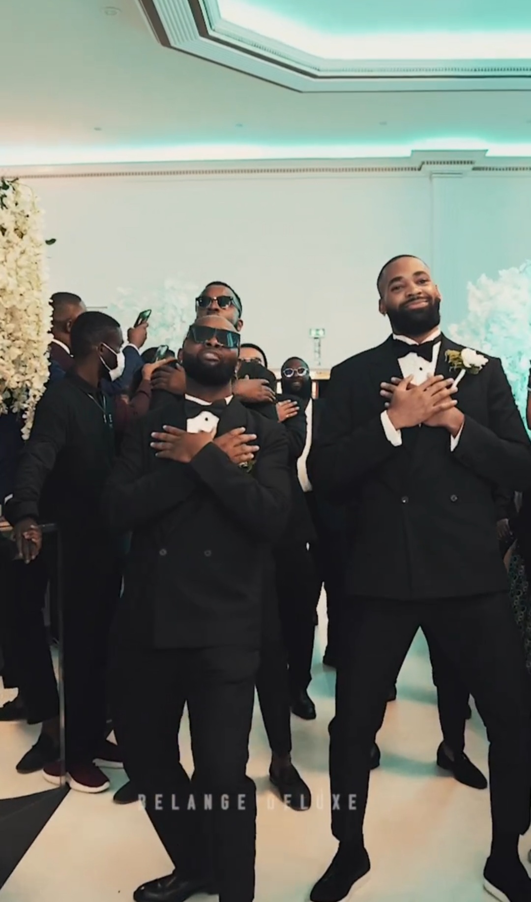 These Congolese Groomsmen Introduced The Warmth With Their Dance Entrance!