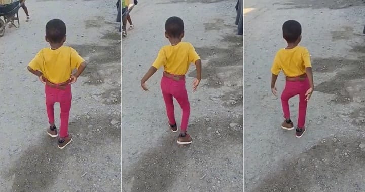 “Which Era Is He From?” Fashionable Little Boy Walks like a Wealthy Boss on the Street, Video Captures Consideration