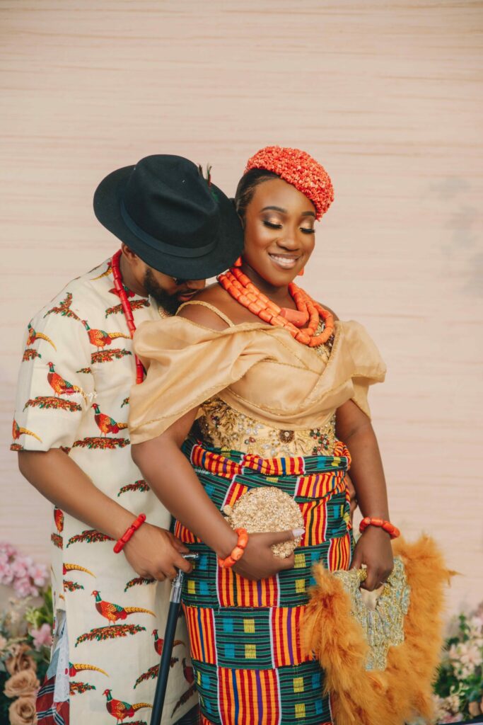 Ashley and Temi’s Ijaw-Yoruba Trad Was a Burst of Love and Colors!
