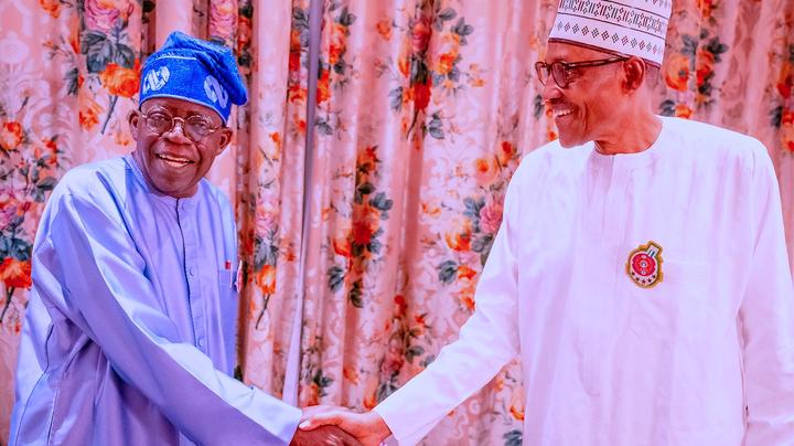 BREAKING: Nigeria Will Proceed To Thrive Below Your Management, Buhari Tells Tinubu