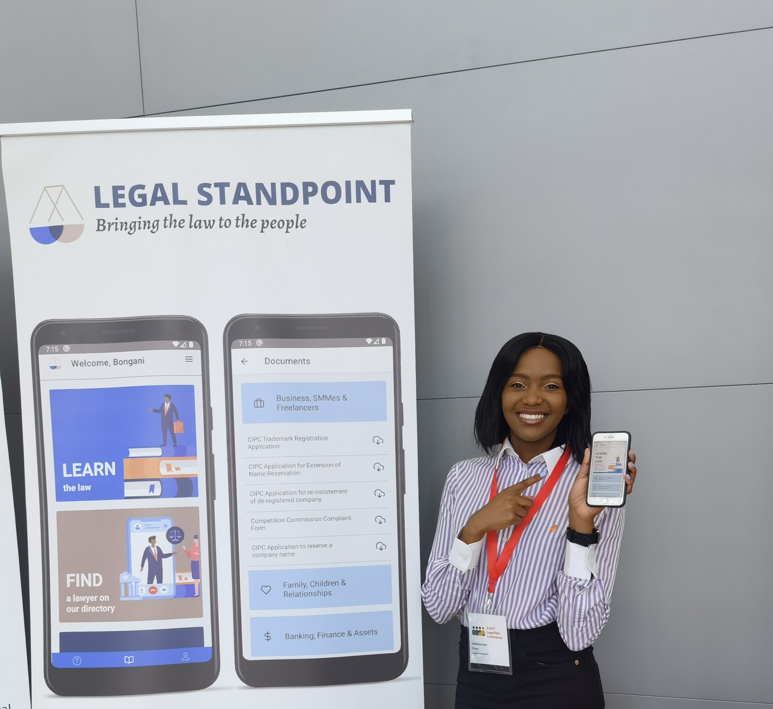 This SA legaltech startup needs to make authorized providers simply accessible