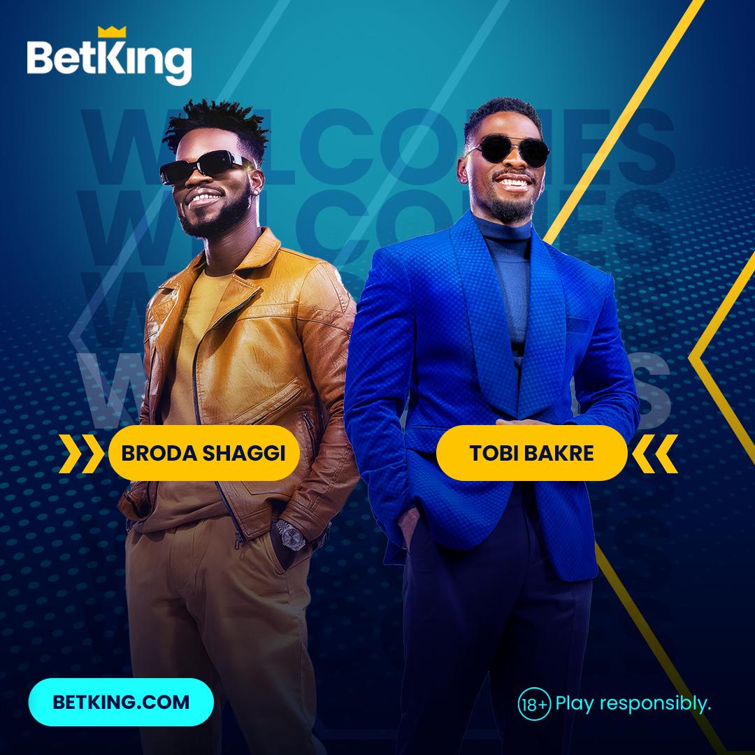 BetKing Unveils Brodda Shaggi and Tobi Bakre as First Official Model Influencers