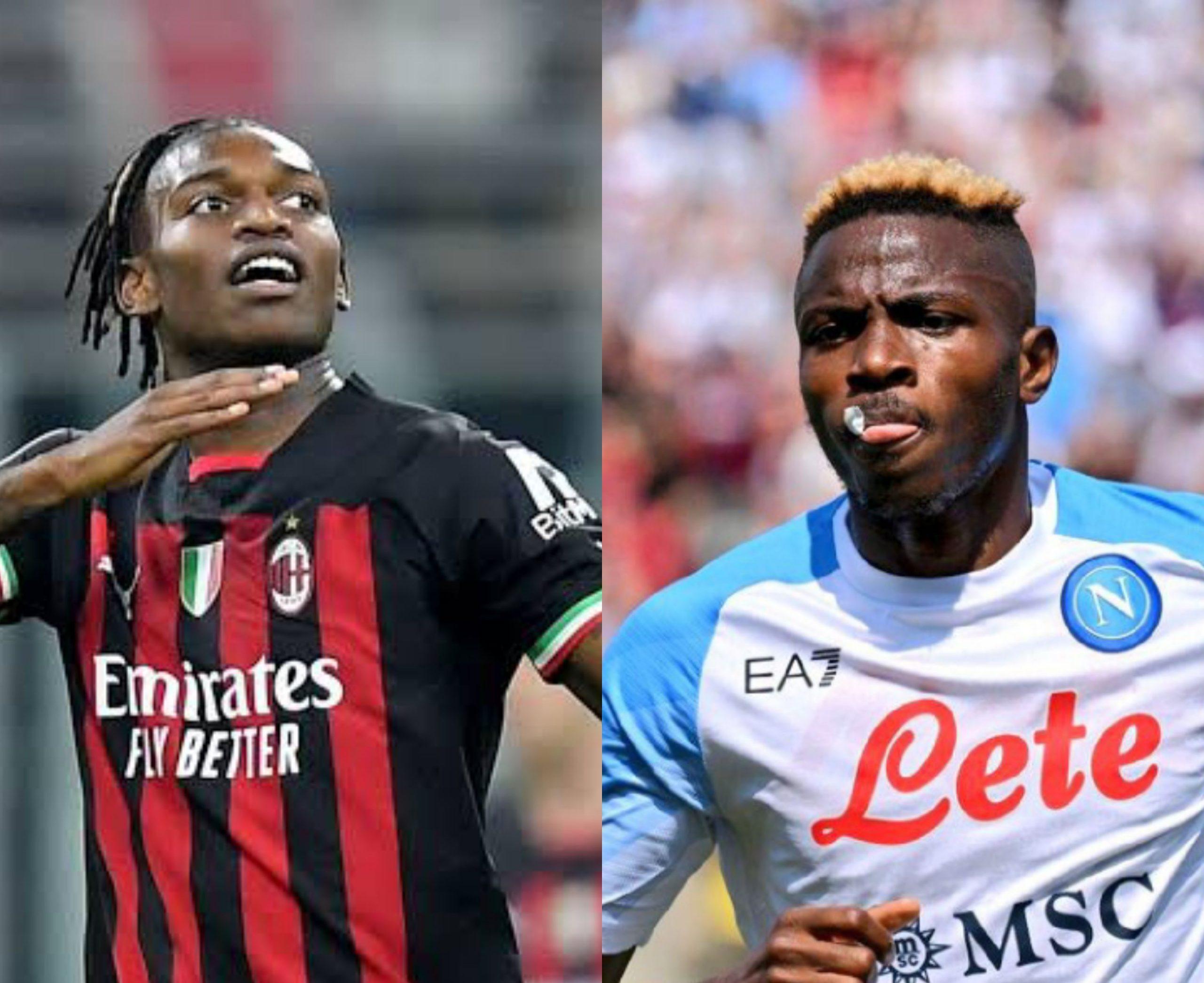 Serie A: Osimhen to battle AC Milan star, World Cup champion for award