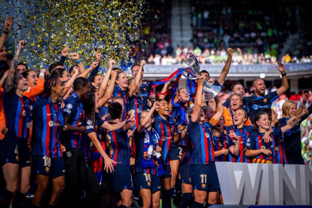 Two within the kitty! Oshoala claims Champions League trophy with Barcelona in dramatic finale