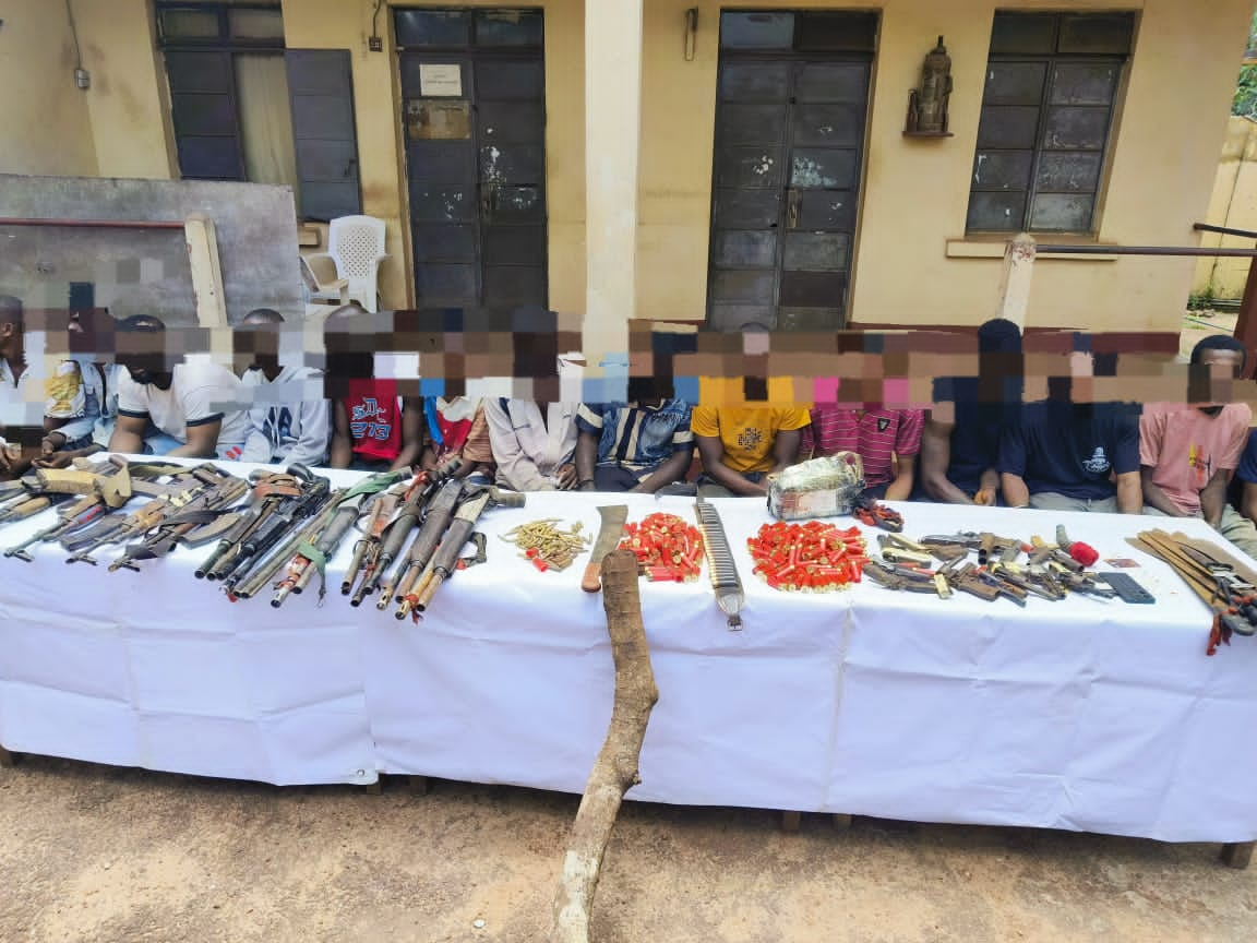 Police Nab, Parade 92 Legal Suspects In Enugu