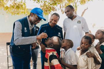 Tanzania launches an intensive Polio vaccination marketing campaign in six border areas.