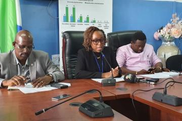 Press briefing on the 2023 nationwide insecticide handled mosquito internet (ITNs) mass distribution marketing campaign