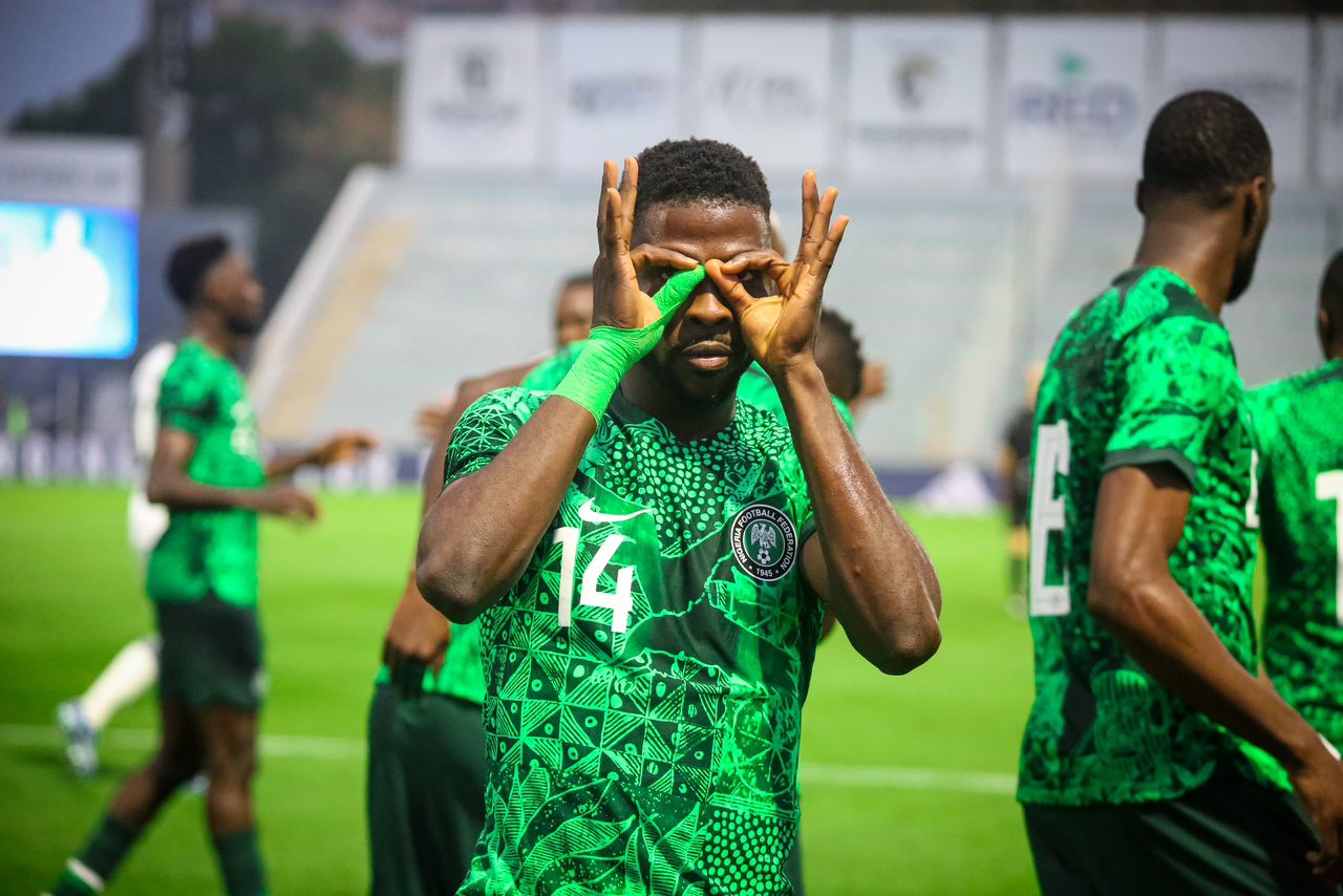 Leicester Metropolis star Kelechi Iheanacho reacts to Tremendous Eagles’ 2-2 draw with Saudi Arabia in Portugal
