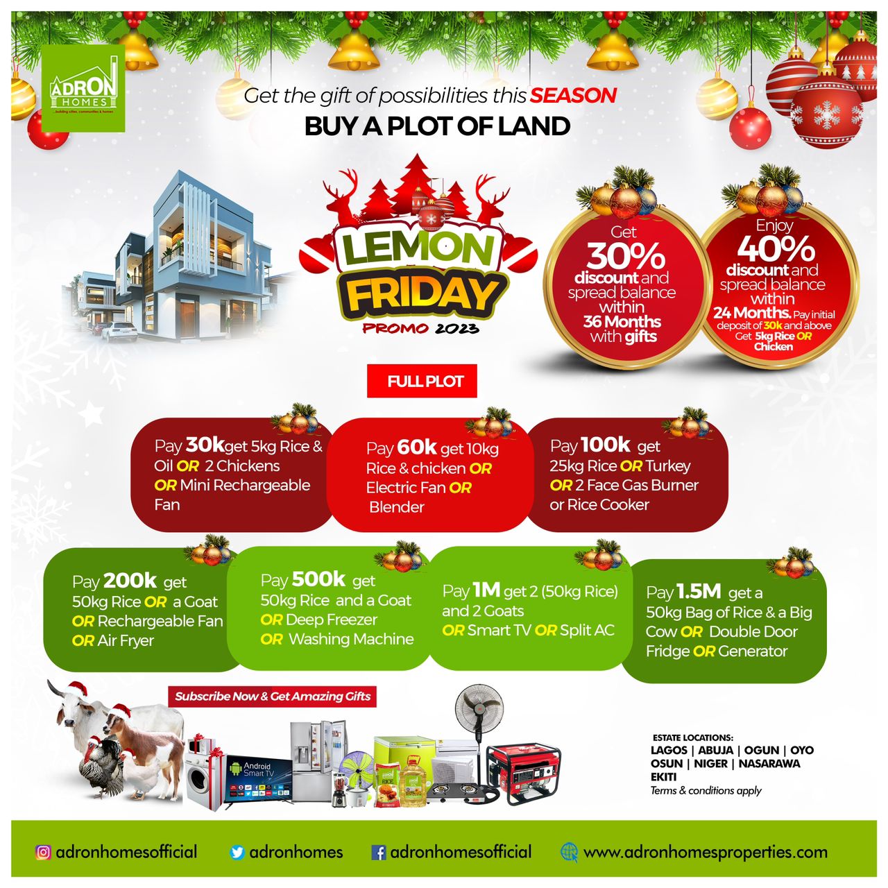 Adron Properties Excites Clients with ‘Lemon Friday Promo’
