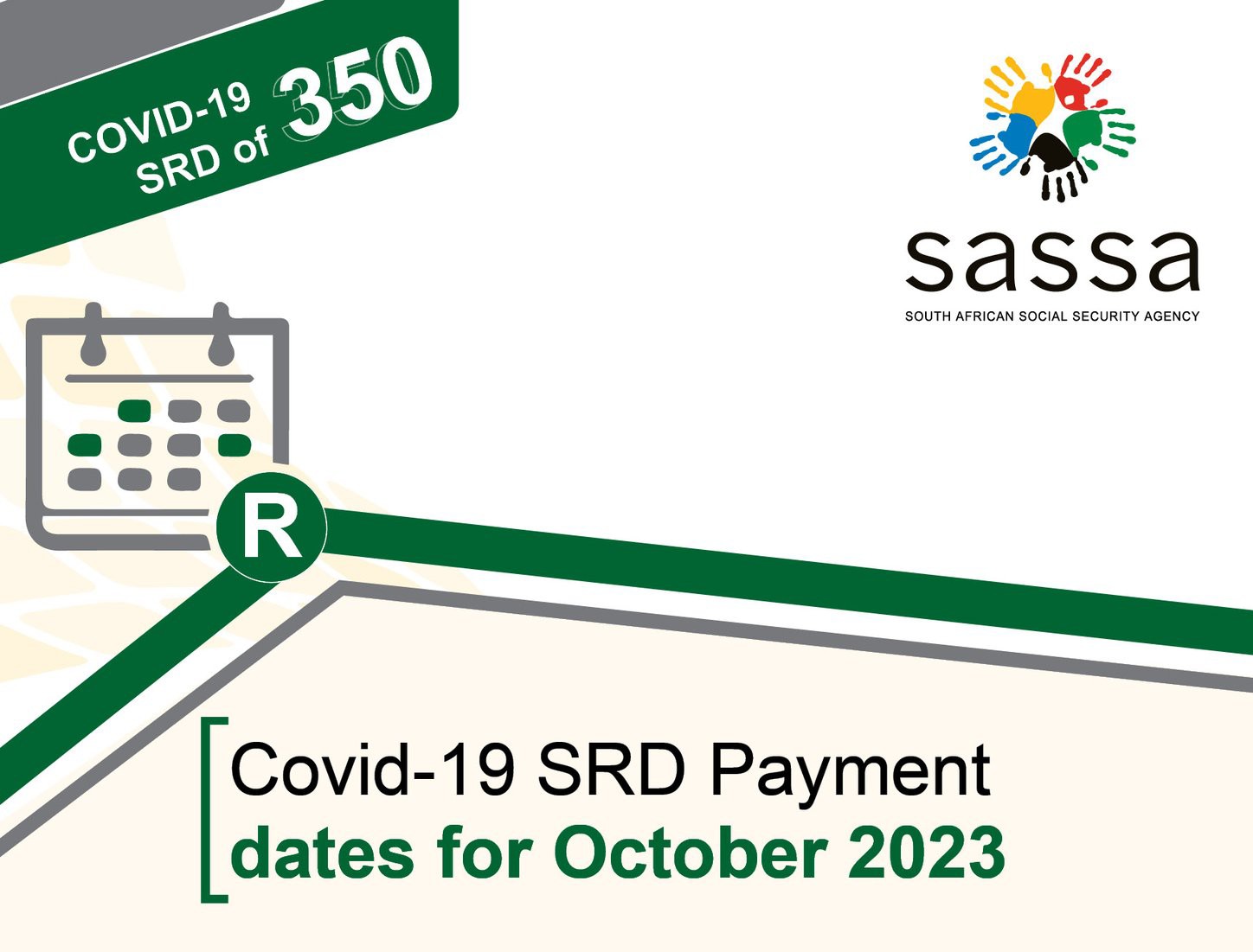 Up to date SRD R350 cost dates for October 2023