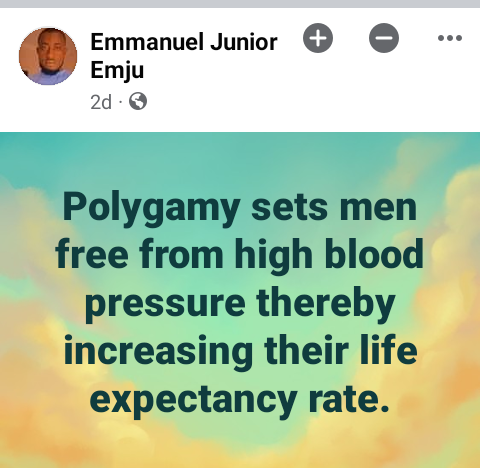 "It units males free from hypertension thereby rising their life expectancy charge"