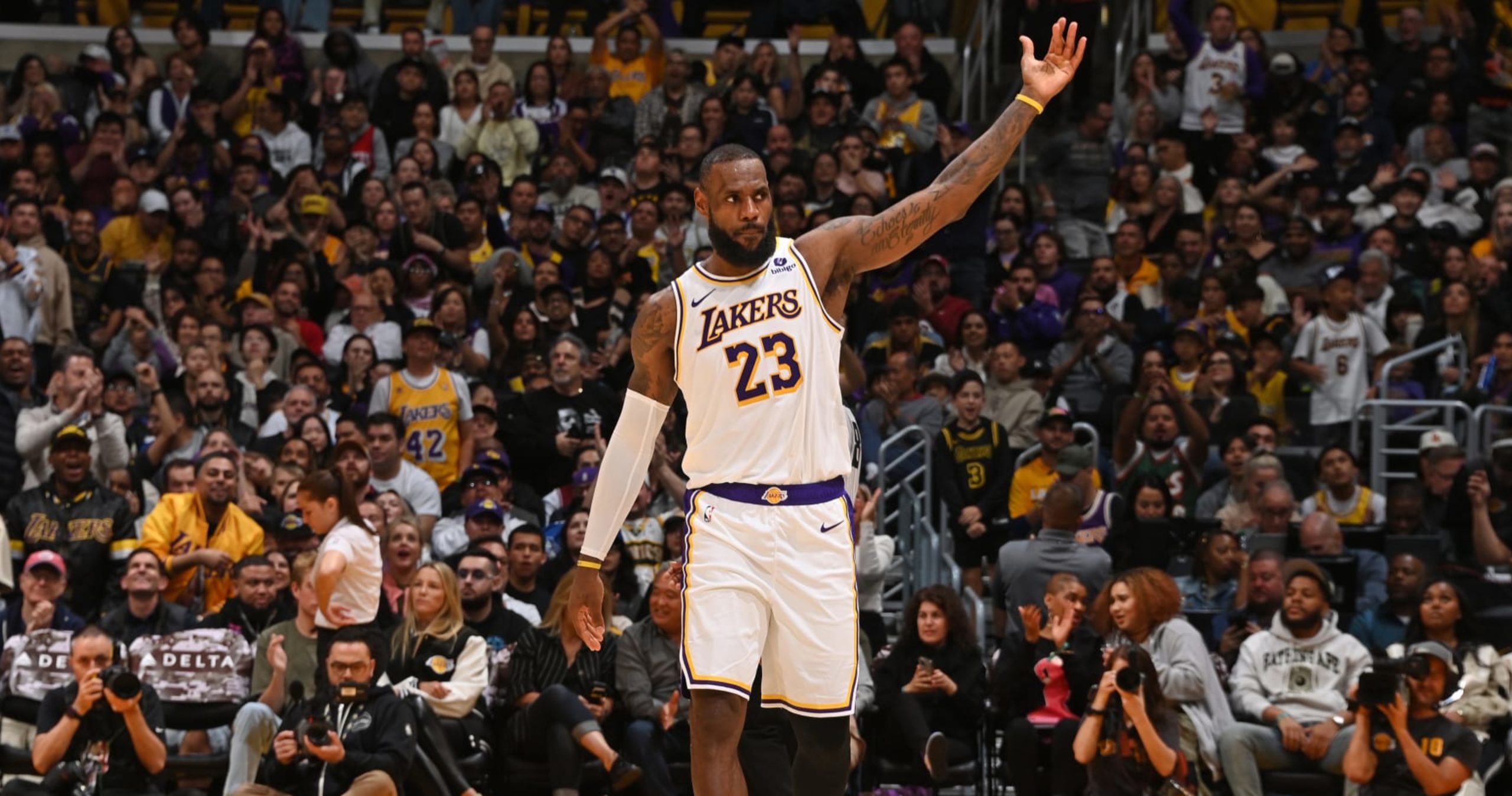 Lakers’ LeBron James: ‘Wild Second’ Turning into 1st NBA Participant to Rating 39K Factors