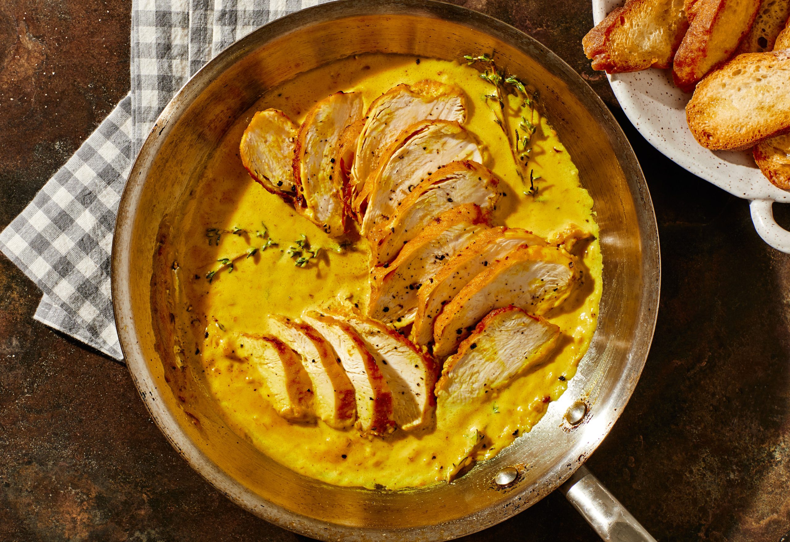 Creamy Mustard Shallot Rooster