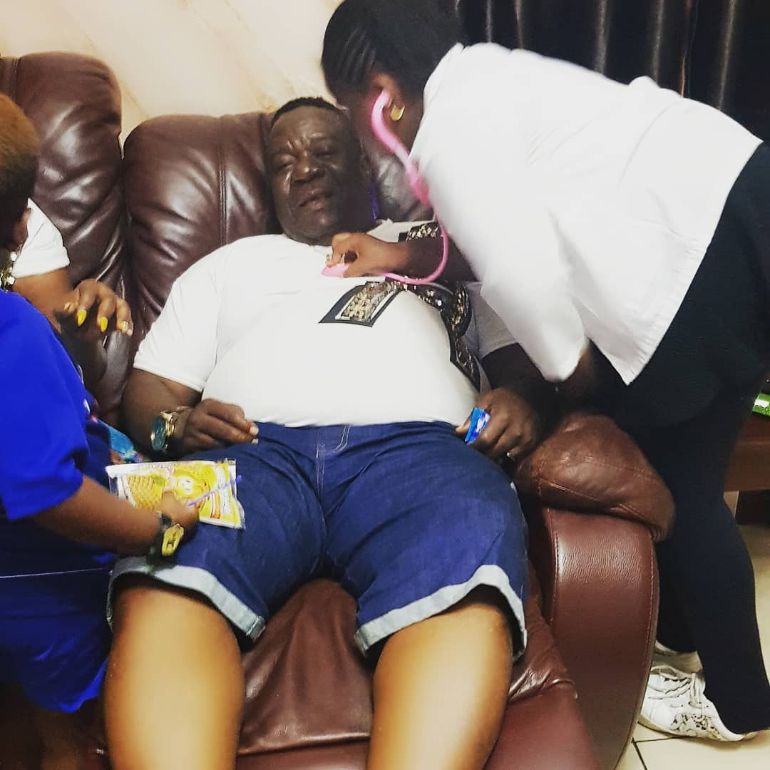 After 7 Surgical Procedures, Mr Ibu’s Leg Had To Be Amputated To Save His Life – Daughter Of Mr Ibu Sadly Reveals