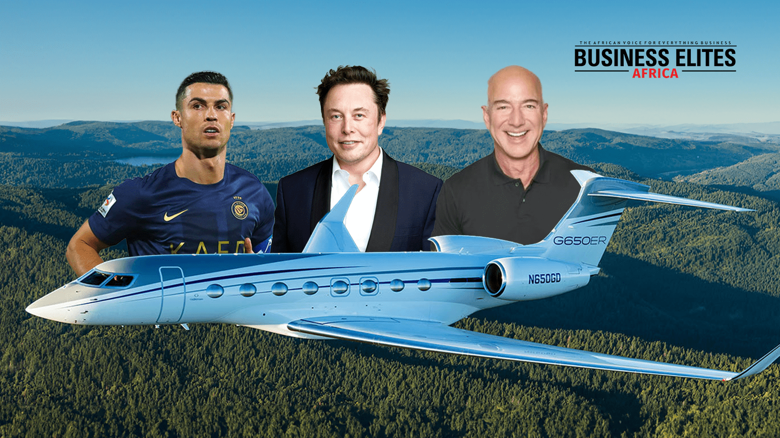 Cristiano Ronaldo, Elon Musk, Jeff Bezos: Inside Their $78 Million Non-public Jet