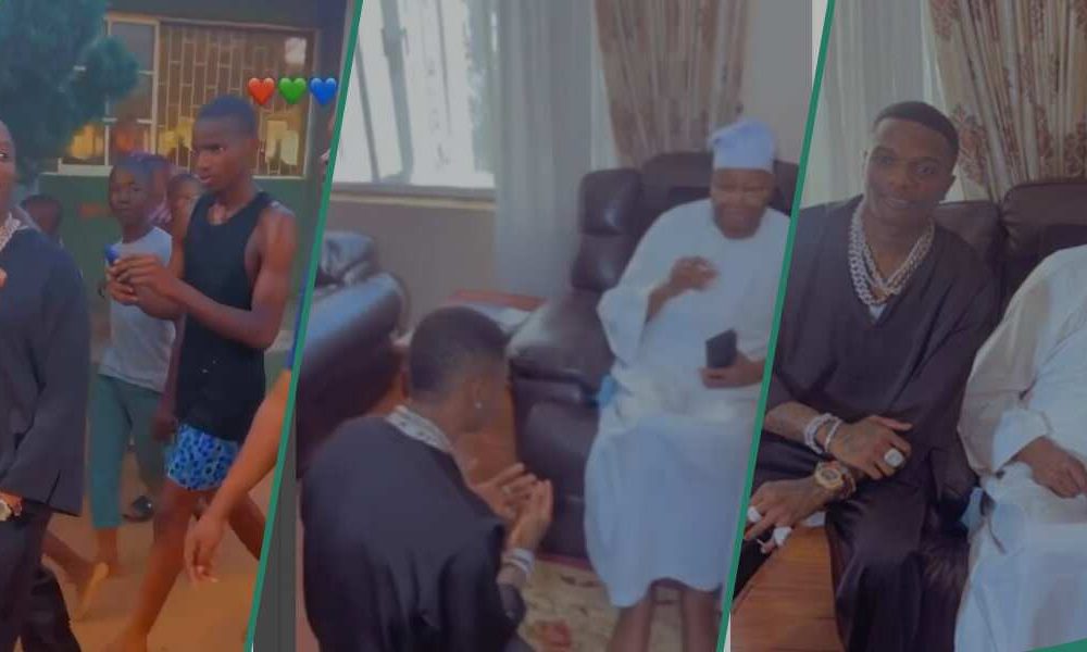 Awujale Showers Prayers on Wizkid, KWAM 1, Star Boy Visits His Faculty in Ijebu, Movies Development