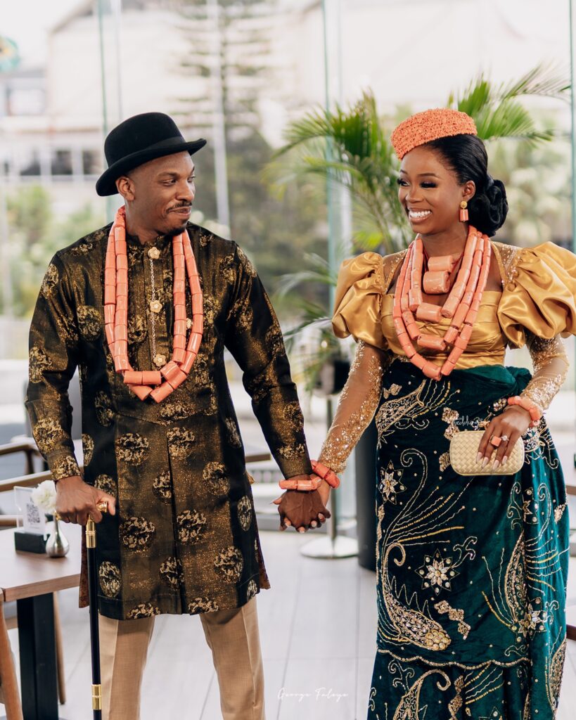 A Easy Comply with on Instagram Led to Kika and Seun’s Fairytale – Take pleasure in Their Vibrant Trad