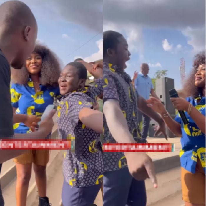 In style Actual AMASS NSMQ Spokesperson Mobs Gyakie In New Video – Refuses To Be Dragged Offstage