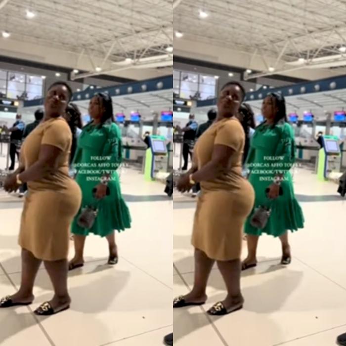 Mpaninfuo Aduane – Video of Fantana’s Mom Flaunting Heavy Bottom Stirs Reactions
