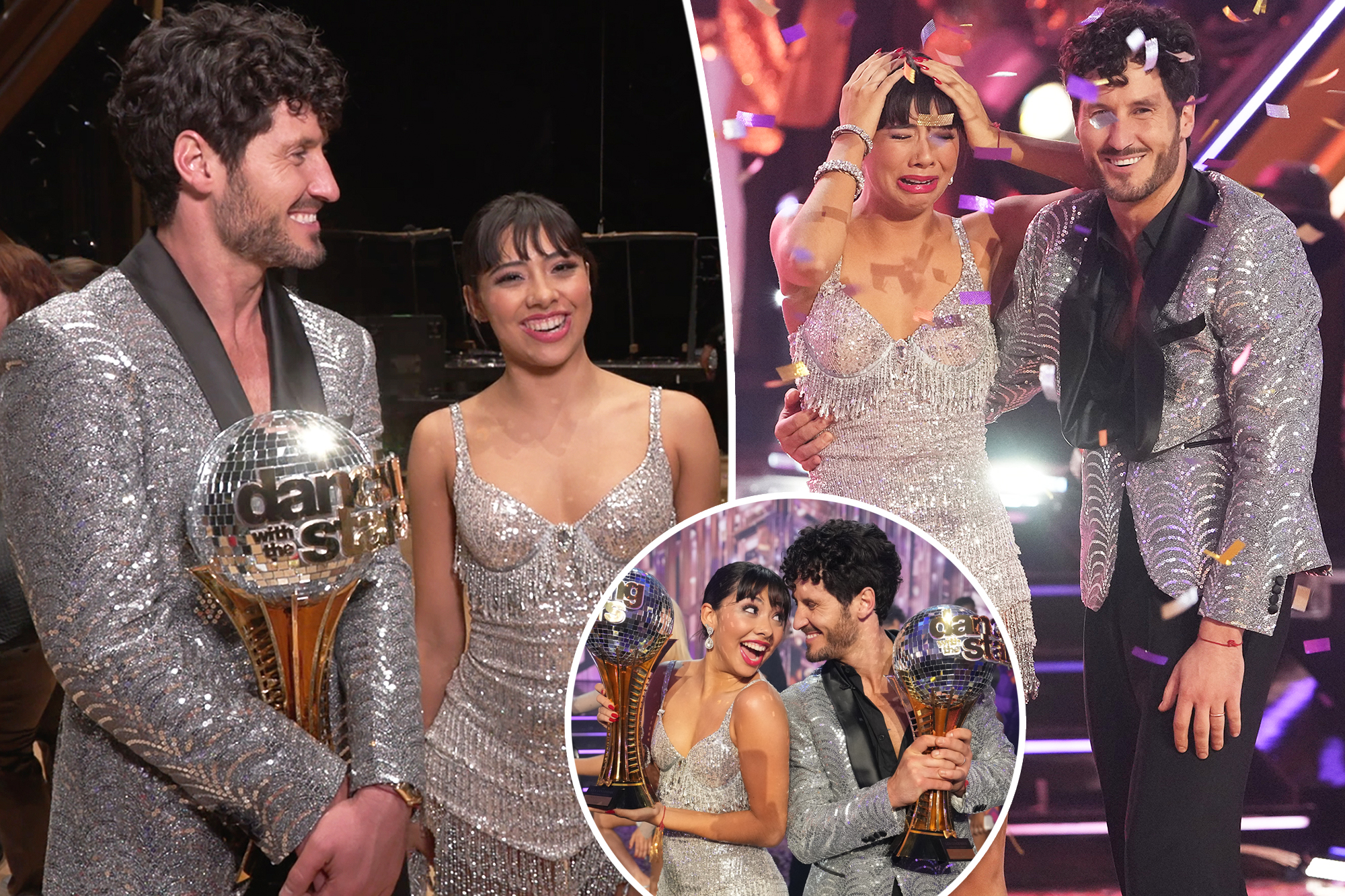 ‘Dancing With the Stars’ champs Xochitl Gomez, Val Chmerkovskiy react to first mirrorball win honoring Len Goodman