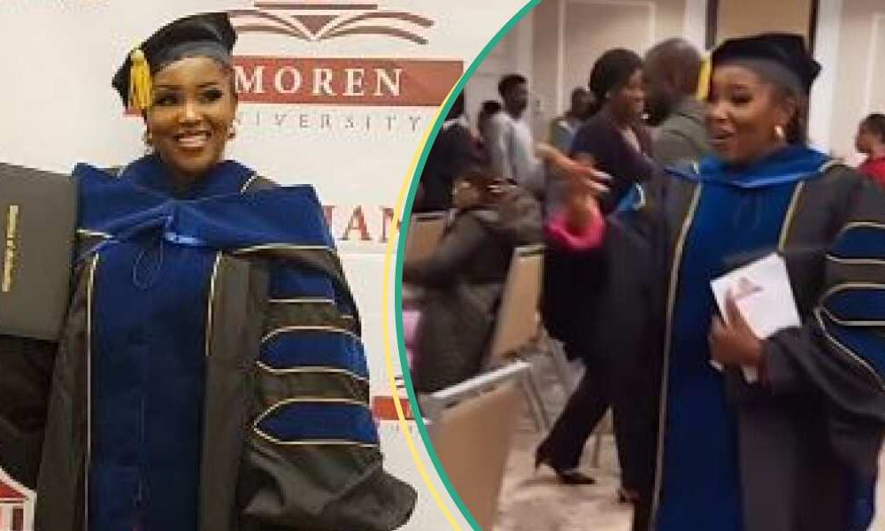 congratulations-actress-biola-bayo-gushes-as-she-luggage-doctorate-diploma-from-georgia-college.png “Congratulations”: Actress Biola Bayo Gushes as She Luggage Doctorate Diploma From Georgia College