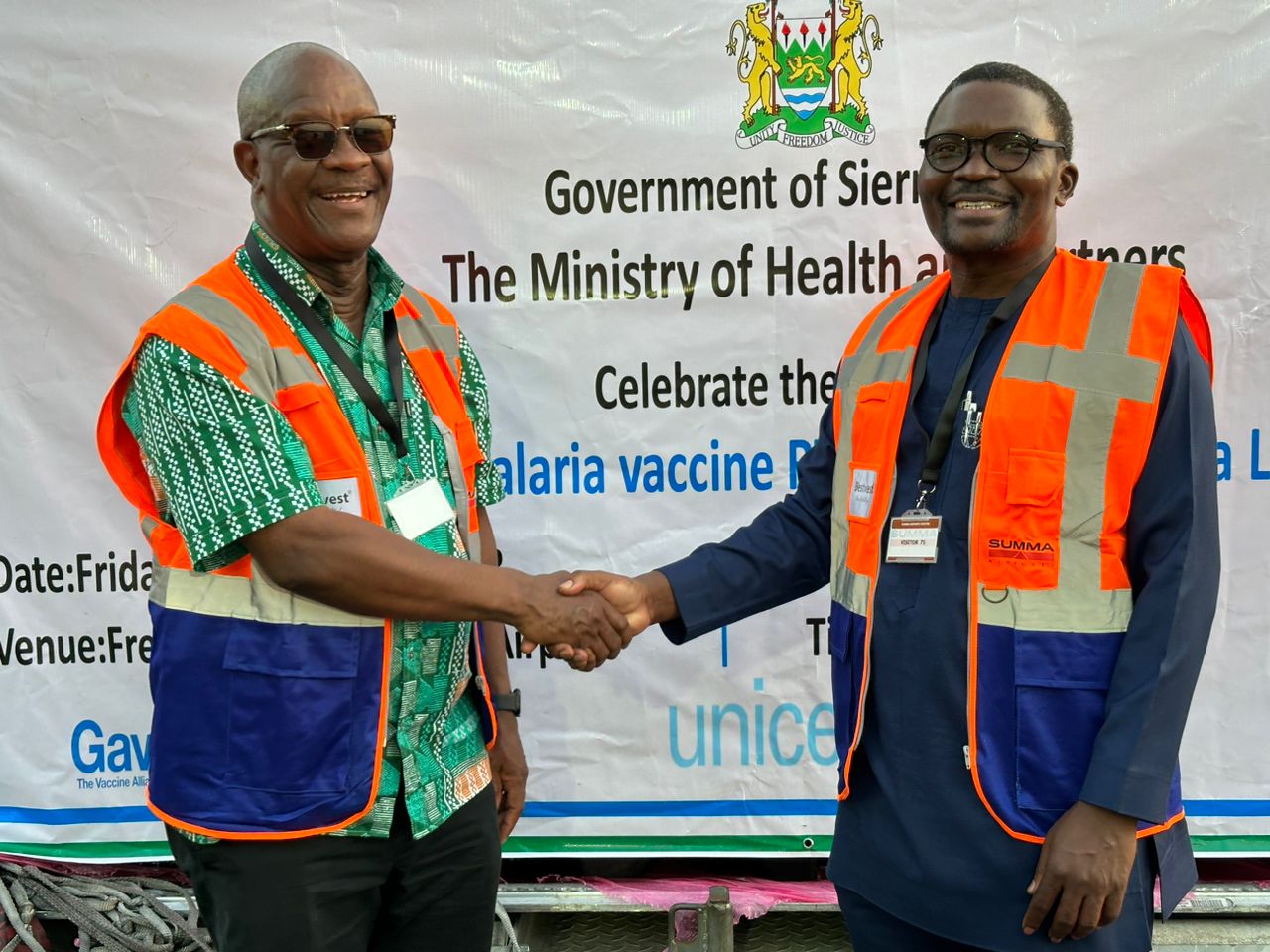 Sierra Leone Receives Landmark Cargo of WHO-Authorized Malaria Vaccine
