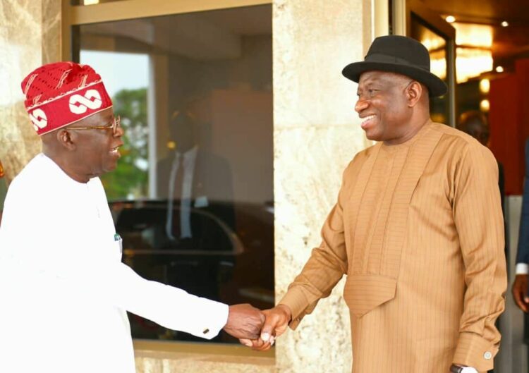 Tinubu Sympathizes With Jonathan Over Sister’s Dying