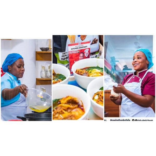 Cease Performing Ungrateful! Ghanaians Bash Chef Faila For Complaining About Artists Who Didn’t Come To Assist Her Cookathon