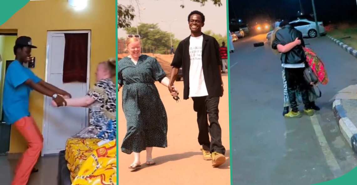 White Lady Lastly Meets Her Nigerian Lover after 3 Years of Courting On-line, Video Confuses Individuals