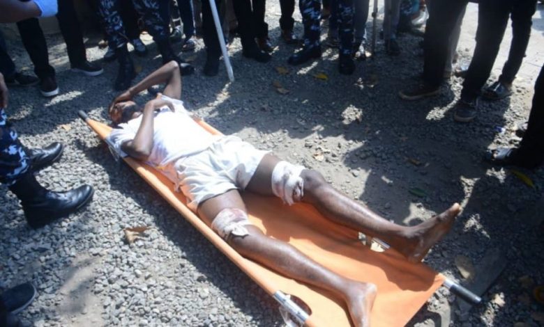 BREAKING: Police Parade Infamous Abuja Kidnapper, Philip-Okoye, 15 Others (Picture)