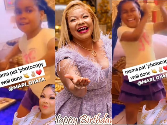 Okay)to Nwo Anoma – Followers React As Agradaa’s Daughter Hits Social Media With Sizzling Dance