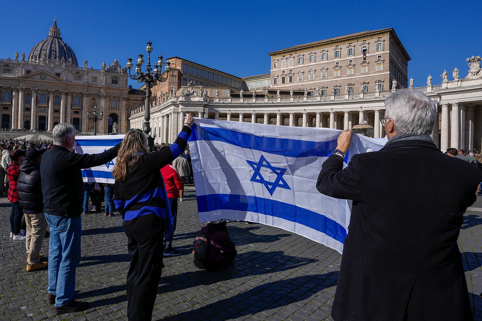 Antisemitism is a sin towards God, Pope Francis says, as hate crimes surge